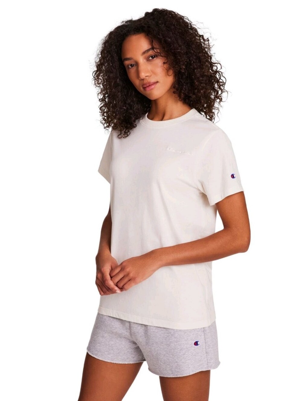 Champion Raw Hem Fleece Short Grey XL